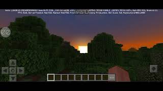 Minecraft Sunset And Sunrise