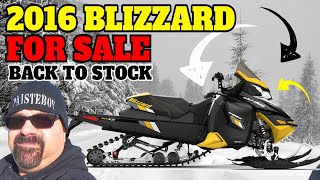 2016 Blizzard FOR SALE | Back To Stock