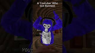 Youtubers if they get banned |  #gorillatag #gtag #gorillatagvrupdate