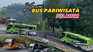 Konvoi Basuri Bus Pariwisata Mitra Sejati