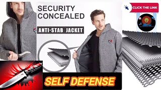 Anti-stab Self-defense safety Jacket Casual Coat