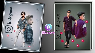 Picsart Amazing Dual Photo Editing || Picsart Dual Photo Editing || SHARIFUL EDITZ  ||