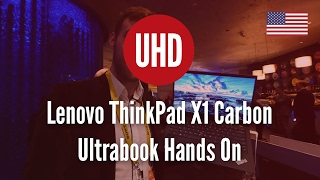 Lenovo ThinkPad X1 Carbon Ultrabook Hands On