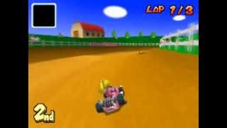 Mario Kart DS Beta: N64 Moo Moo Farm