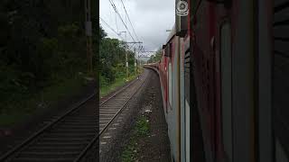 Train Passing Through Beautiful Ghat #Shorts