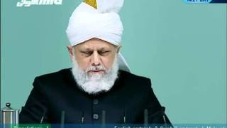 Holy Prophet's sa attribute of forgiveness   Friday Sermon 14th January 2011 anglais clip1