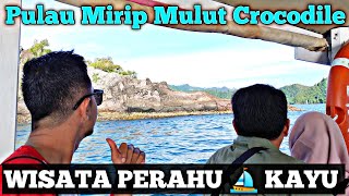 WISATA KAPAL PERAHU KAYU DI LAUTAN PESISIR SELATAN SUMBAR