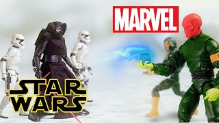 Hydra vs The First Order | Marvel Legends vs Star Wars Stop Motion