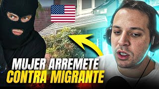 MIGRANTE INTENTA ROBAR UNA CASA y la MUJER DEFIENDE SU HOGAR en un IMPACTANTE ENFRENTAMIENTO! 🇺🇸🔫