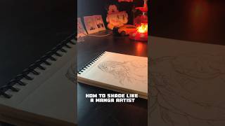 How to shade like manga artist ✨✍️|| tips #anime #drawing #art #manga #mangaartist #shorts