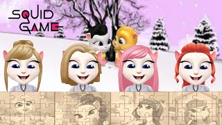 My Talking Angela 2 😍 Squid Game Puzzle 🧩