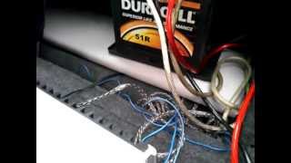 Running my power line with the alternator and battery for more current (POWER) part 2