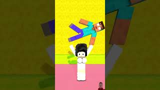 New Body Puzzle Romantic #minecraft #animation #minecraftanimation #memes #monsterschool #music