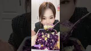 🧊❄️🥶Mukbang ice/shaved ice/crushed hard ice/ice Asmr/eating ice/sound crunchy,big bites