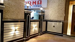 Wall Tiles and Pillar Design With Price || Granite Pillar Design and Tiles Wall Elevation Design