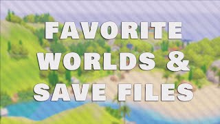 8 FAVORITE WORLDS & SAVE FILES//THE SIMS 3