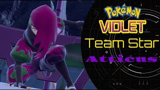 Pokemon Violet: Team Star Atticus Battle