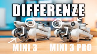 FACCIAMO CHIAREZZA, DJI MINI 3 vs DJI MINI 3 PRO