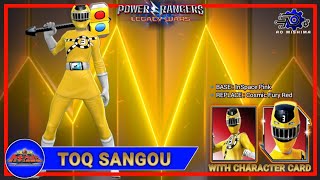 ToQ Sangou mod Gameplay with Character Card | Power Rangers Legacy Wars