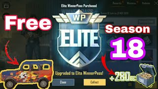 Pubg mobile lite.winnerpass purchase  season-18 free BC 280