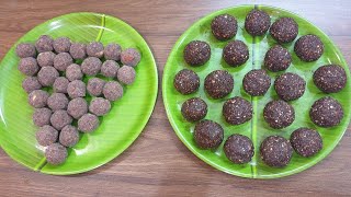 உடல் வலிமைக் கொடுக்கும் ராகி லட்டு| Ragi Laddu/Ladoo with Jaggery -Tasty, Health & Nutitious Laddu