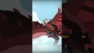 Morty got a dragon 🐉😯|Rick and Morty #shortsfeed #shorts