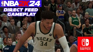 NBA 2K24 | Direct Feed Gameplay | Switch