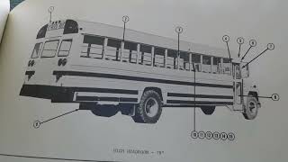 1975 Superior School Coach Parts & Maintenance Manual