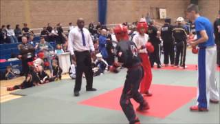 Wishaw IAKSA 2014 - Team Event Round 3 - Kris Graham (TKS) vs Brandon Reeves (IAKSA)