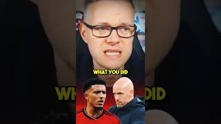 Mark Goldbridge Sancho vs Ten Hag 🤯 #markgoldbridge #manchesterunited #manunited #manutd