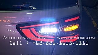 Custom Stoplamp Grand Livina Full LED BAR