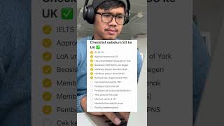 Checklist sebelum berangkat S3 ke Inggris