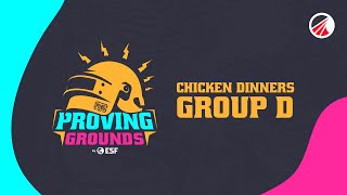 PUBG MOBILE : PROVING GROUNDS | Group D Chicken Dinners