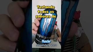 Monster Absolutely Zero! #monsterenergy #energydrink #10testandocoisas