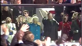 MT013A President Bush Attends the Inaugural Parade - 20 January 1989