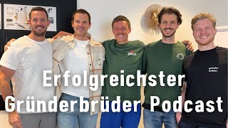 Die erfolgreichsten deutschen Gründerbrüder Podcast-Hosts zu Gast bei Heute Rettich die Welt