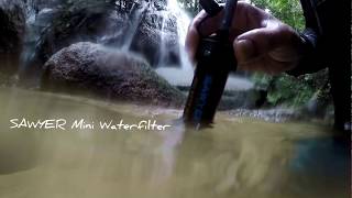 SAWYER Mini Waterfilter | Bebaloi dan murah untuk hiker dan traveller.