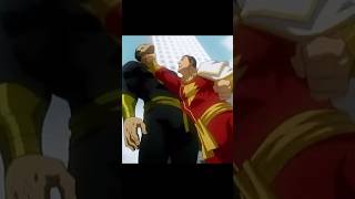 Shazam almost kills black Adam! #dc #dccomics #comics