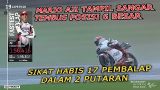 MARIO AJI TAMPIL SANGAR BERUJUNG RUNGKAD😱😰 #australiangp