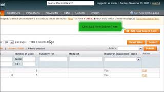 Magento Commerce: How to Manage Search Terms