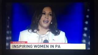 CBS 21 Interview on Women of color being victorious in the 2020 election