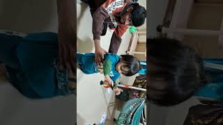 Tweens enjoying #tween #child #baby #dhyanam #fun #comedy  #cute #play #exercise #ytshorts