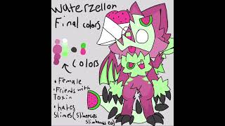 Waterzellon ref sheet