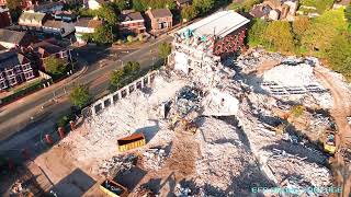 Merton Road Demolition Drone 2D Map and 3D Model Update - St Johns House McVey Bros | Pix4d | WebODM