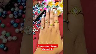 Gold plated Ring collection 🔥💞 #bridhi #braidaljewellery #shorts #shortsvideoviral #trendingshorts