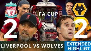 LIVERPOOL Vs WOLVERHAMPTON | ALL  GOALS ⚽️ full match highlight | Emirates FA CUP 3rd round