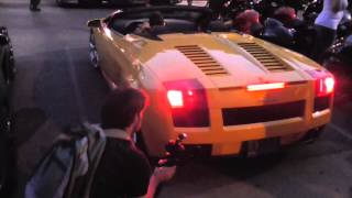 Twin Turbo Lamborghini Gallardo Startup and Drive