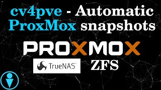 ProxMox automatic periodic snapshots with help of cv4pve. Feat ZFS, FreeNAS/TrueNAS, ZFS-over-iSCSI.