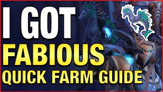 Quick Tips to Farm Fabious Mount Guide WoW! | Fabious Spawn Locations | World of Warcraft | BFA 8.3