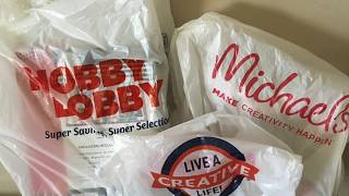 HobbyLobby&Michaels Planner and Accessories Haul